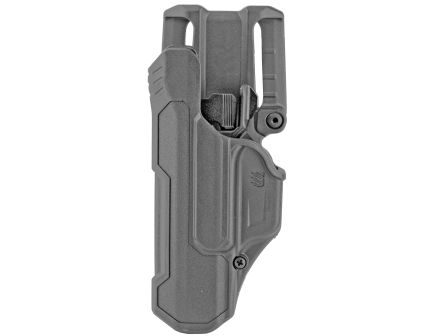 Blackhawk! T-Series Left Hand Duty Holster for Glock 17, Black - 44N100BKL