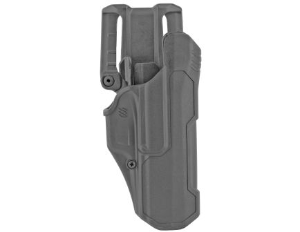 Blackhawk! T-Series Right Hand Duty Holster for Sig Sauer P320, Black - 44N161BKR