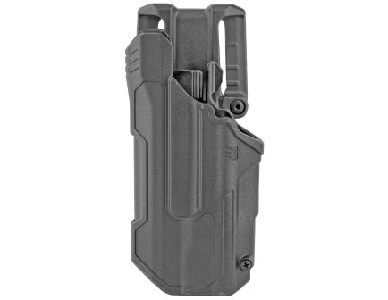 Blackhawk! T-Series Left Hand Duty Holster for Glock 17/19/22/31, Black - 44N200BKL