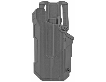 Blackhawk! T-Series Left Hand Duty Holster for Sig P320, Black - 44N261BKL