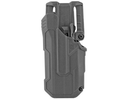Blackhawk! T-Series Left Hand Duty Holster for Glock 17/19/22/31, Black - 44N300BKL