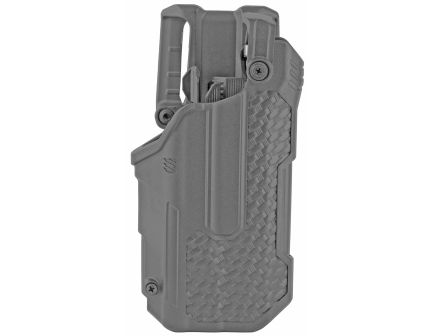 Blackhawk! T-Series Right Hand Duty Holster for Sig P320/P250, Black - 44N661BWR
