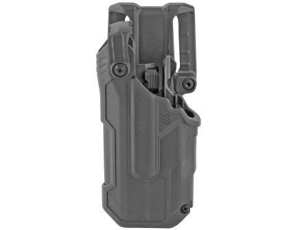 Blackhawk! T-Series Left Hand Duty Holster for Glock 17/19/22/31, Black - 44N700BKL