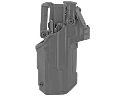 Blackhawk! T-Series Right Hand Duty Holster for Glock 17/19/22/31, Black - 44ND00BKR
