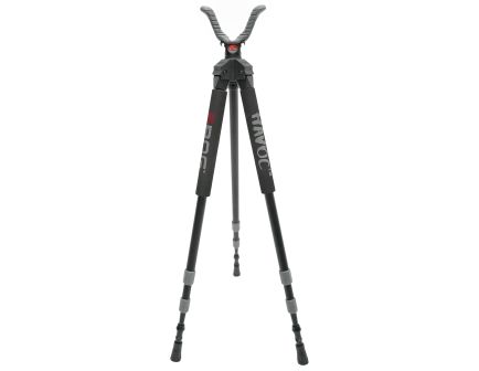 BOG Havoc Tripod, Aluminum Construction, Matte Finish, Black, Includes USR Shooting Yoke