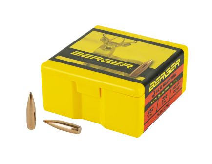 Berger Bullets VLD Hunting, .277 Diameter, 270 Caliber, 130gr, Boat Tail Hollow Point, 100 Count