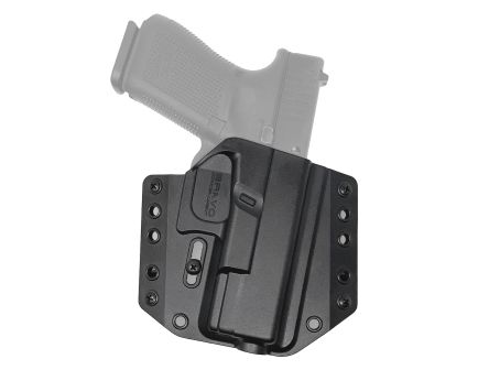 Bravo Concealment Right Hand OWB Concealment Holster for Glk 19, Black - BC101001