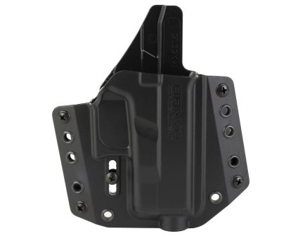 Bravo Concealment Right Hand OWB Concealment Holster for Glock 26, Black - BC101003