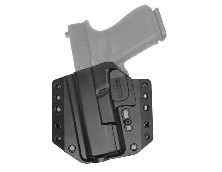 Bravo Concealment BCA Left Hand OWB Concealment Holster for Glock 19, Black - BC101005