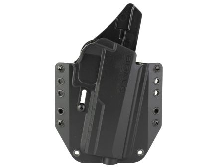 Bravo Concealment Right Hand OWB Concealment Holster for Sig Sauer P320 FS, Black - BC101009