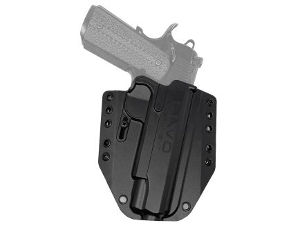 Bravo Concealment Right Hand OWB Concealment Holster for 1911, Black - BC101022