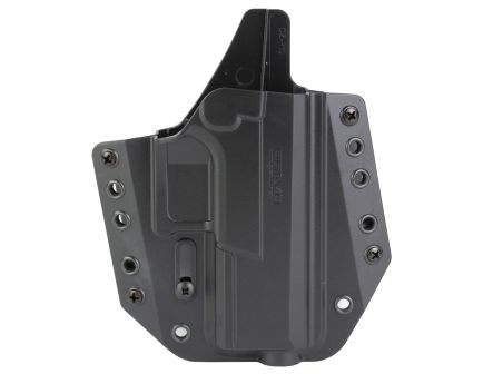 Bravo Concealment Right Hand OWB Concealment Holster for CZ P10C, Black - BC101024