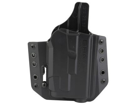 Bravo Concealment Right Hand OWB Concealment Holster for Glk 19, Black - BC301010