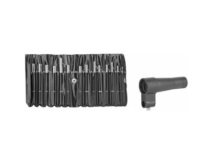 BSA Optics Bore Sighter Kit with Arbors, in Soft Case, Clam Pack