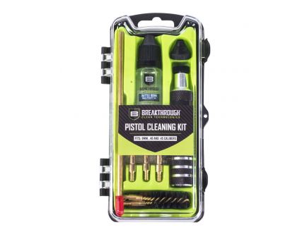 Breakthrough Clean Technologies Vision Series Pistol Cleaning Kit, 9mm/.40/.45 Cal - BT-CCC-P