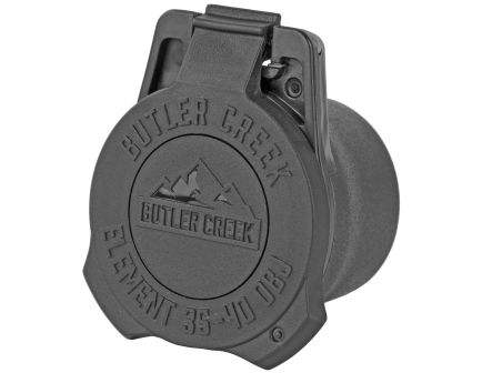Butler Creek Element Scope Cover, 40mm, Black, Objective - ESC40