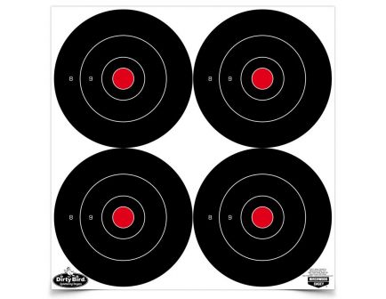 Birchwood Casey Dirty Bird 6" Bull's Eye Targets - 35504