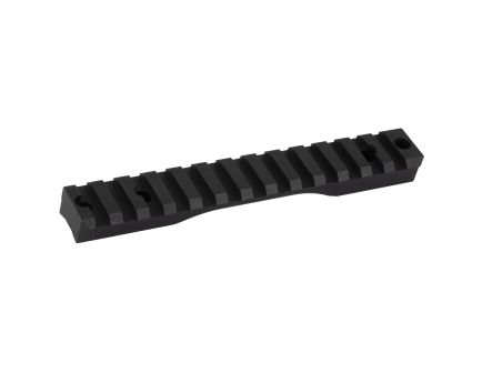 Christensen Arms 1 Piece Base, Black, Anodized, 0MOA, Compatible with Remington 700 Short Action