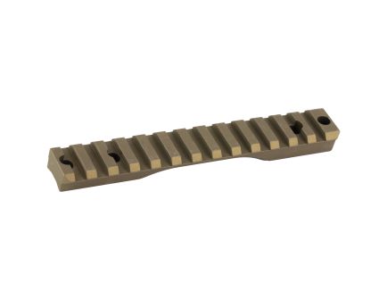 Christensen Arms 1 Piece Base, Burnt Bronze, Cerakote, 20MOA, for Remington 700 Short Action