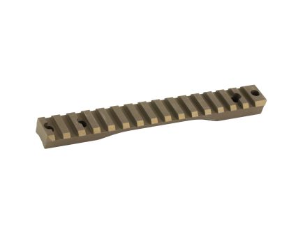 Christensen Arms 1 Piece Base, Burnt Bronze, Cerakote, 0MOA, for Remington 700 Long Action