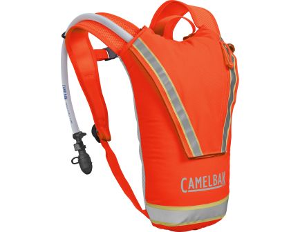 Camelbak Hi-Viz Hydration Pack, 14.6"x9.1"x6.3", Orange - 1736801000