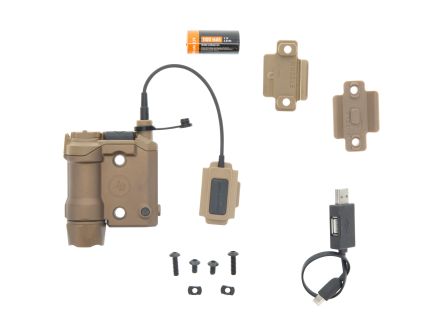 Crimson Trace Corporation CMR-301, Tac Light With Green Laser, Universal Rail Mount, Tan
