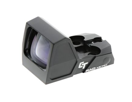 Crimson Trace Corporation RAD Micro, Green Dot, Compact Open Reflex Sight, Black, 5 MOA