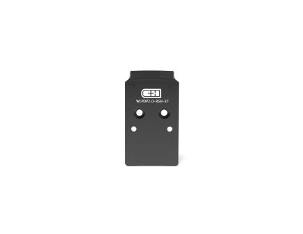 C&H Precision Optic Plate -WLTHR PDP 2.0 TO RMR STL- WLPDP2.0-RSH-ST