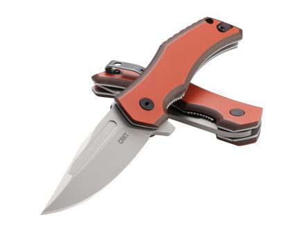 CRKT Fawkes 2.74" Assisted Folding Knife, Silver - 2372