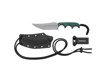 CRKT Minimalist Katana 3.56" Fixed Blade Knife, Silver - 2394