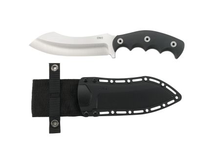 CRKT Catchall Fixed Blade Knife Silver Plain 5.51" 2866 8Cr13MoV
