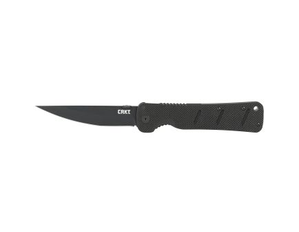 CRKT Otanashi noh Ken Folding Knife Black Plain 4.5" 2906 Matte AUS