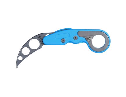 CRKT Provoke Trainer Folding Knife Silver Blunt 2.48" 4041T Satin 420J2