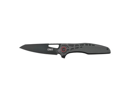 CRKT THERO Black Plain Sheepsfoot 3.08" 6290 Oxide 8Cr14MoV