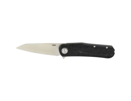 CRKT Mah-Hawk Folding Knife/Assisted Silver Plain 3.19" 6535 D2
