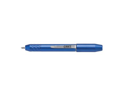 CRKT TECHLINER SUPER SHORTY Pen 4.22" Blue TPENBOND2 Anodized