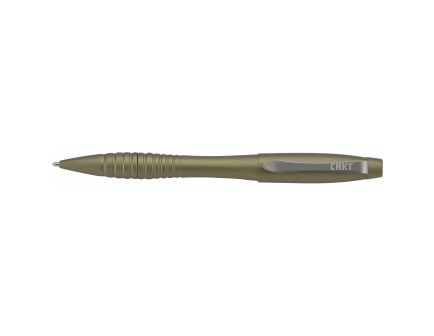 CRKT WILLIAMS DEFENSE PEN Pen 5.99" OD Green TPENWOD Anodized