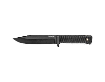 Cold Steel SRK Fixed Blade Knife, SK-5 with Black Tuff-Ex Finish, Plain Edge, 6" Blade