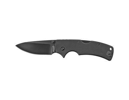 Cold Steel American Lawman, Folding Knife, S35VN with DLC Coating, Plain Edge, 3.5" Blade