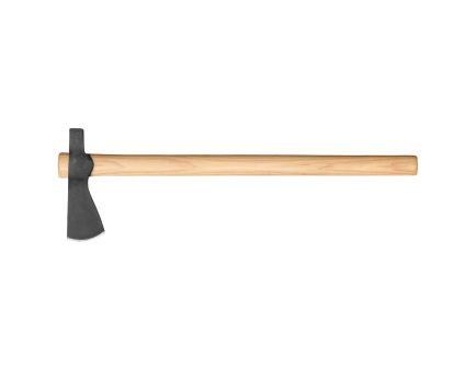 Cold Steel Trail Hawk, Axe, Silver, Plain Edge, 1055 Carbon, 22" Natural Wood Handle