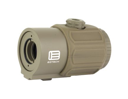 EOTech G43, 3X Magnifier, QD Mount, Switch to Side, 34mm , Tan, Includes Mount