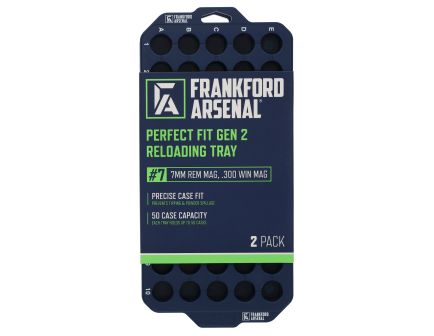 Frankford Arsenal Blue Reloading Tray, fits 7mm Rem Mag/300 Win Mag - 1183643