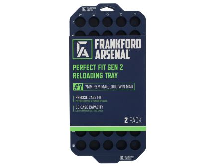 Frankford Arsenal Blue Reloading Tray, fits 338 Lapua/45-70 Gov - 1183644