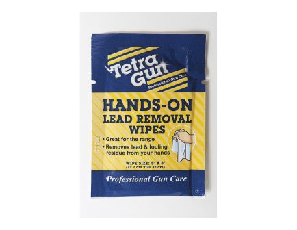 Tetra 5" x 7" Hands-On Lead Removal Wipes, Bowl of 100