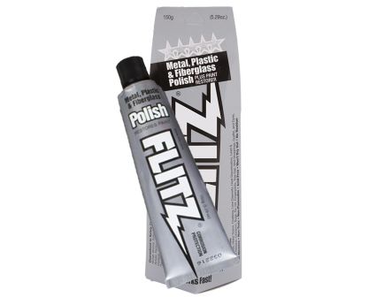 Flitz Metal Polish Paste, 5.29 oz Tube