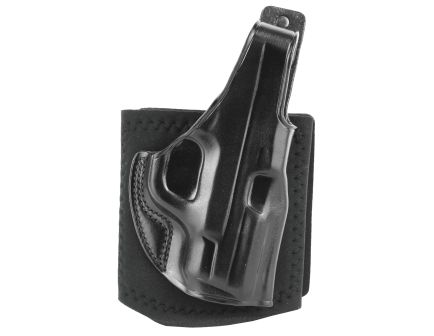 Galco Ankle Glove Ankle Holster, Fits S&W Shield 9/40, Right Hand, Black Finish