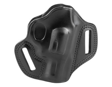 Galco Combat Master Belt Holster, Fits J Frame, Right Hand, Black Leather