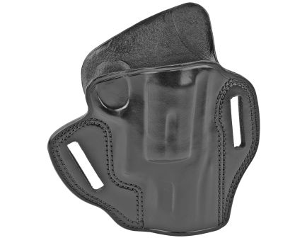 Galco Combat Master Belt Holster, Fits S&W Governor 2 3/4", Right Hand, Black Leather