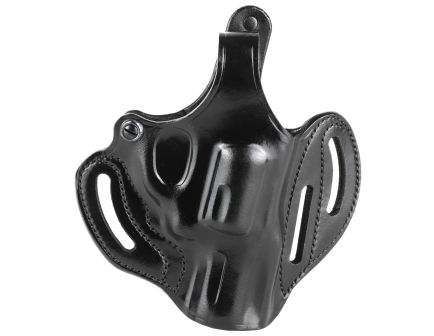 Galco Cop 3 Slot Belt Holster, Fits J Frame, Right Hand, Black Leather