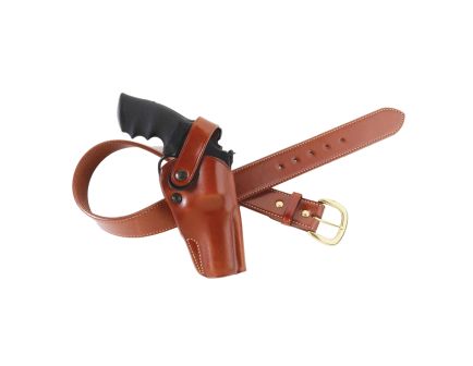 Galco DAO Belt Holster, Fits S&W 500 With 4" Barrel, Right Hand, Tan Leather
